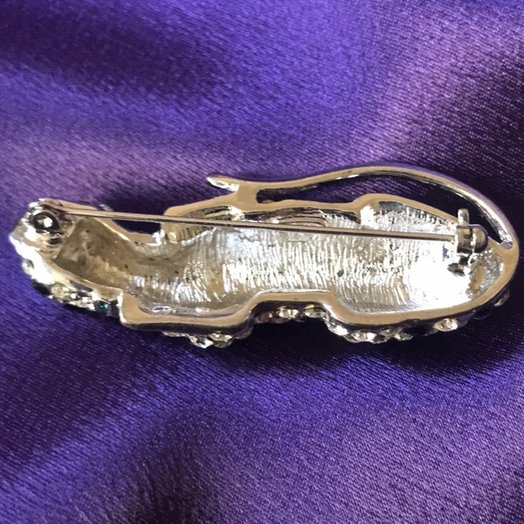 Vintage Kenneth Jay Lane leopard brooch. - Picture 4 of 8